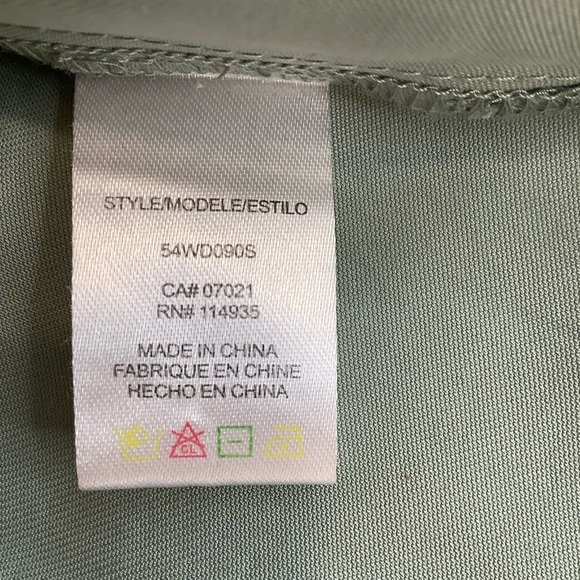 RD STYLE Penelope Cargo Pocket Shirt Dress in Lily Pad Size S - Picture 12 of 16